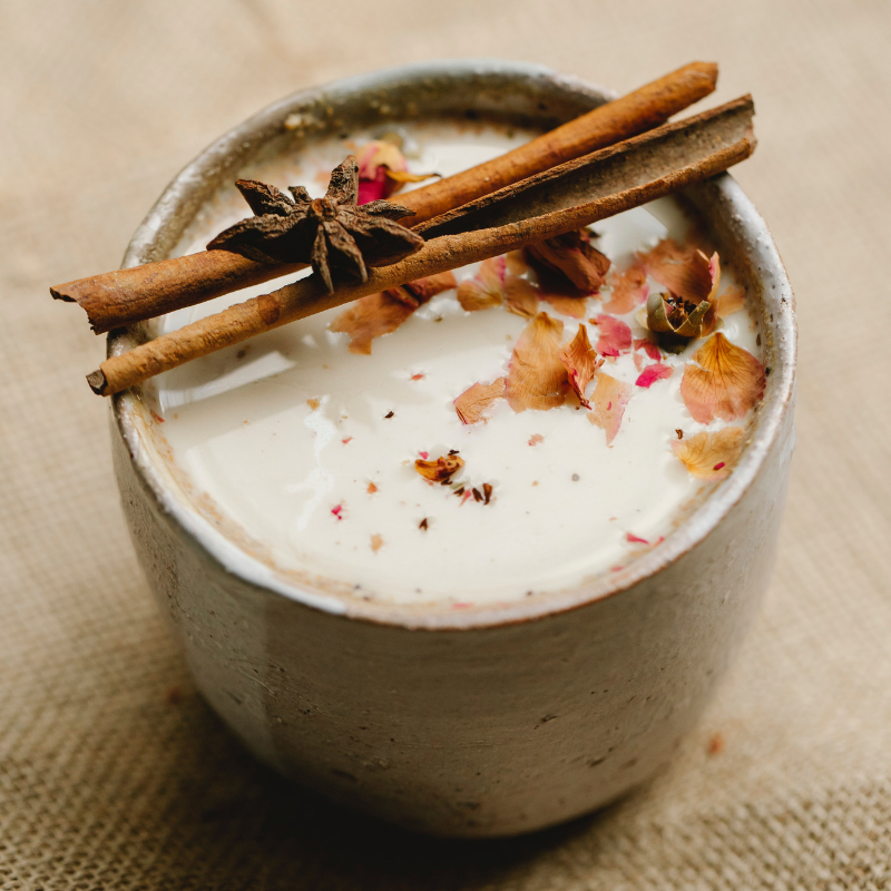 chai tea protein smoothie, plant based, healthy recipes / Photo by Charlotte May